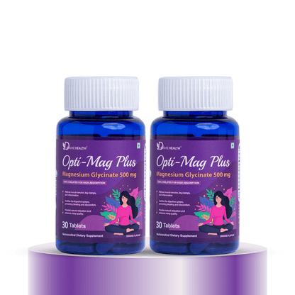 Opti-Mag Plus l Multivitamin for Sleeplessness, Cramp and Anxiety Relief